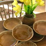 Sarreguemines fish plates