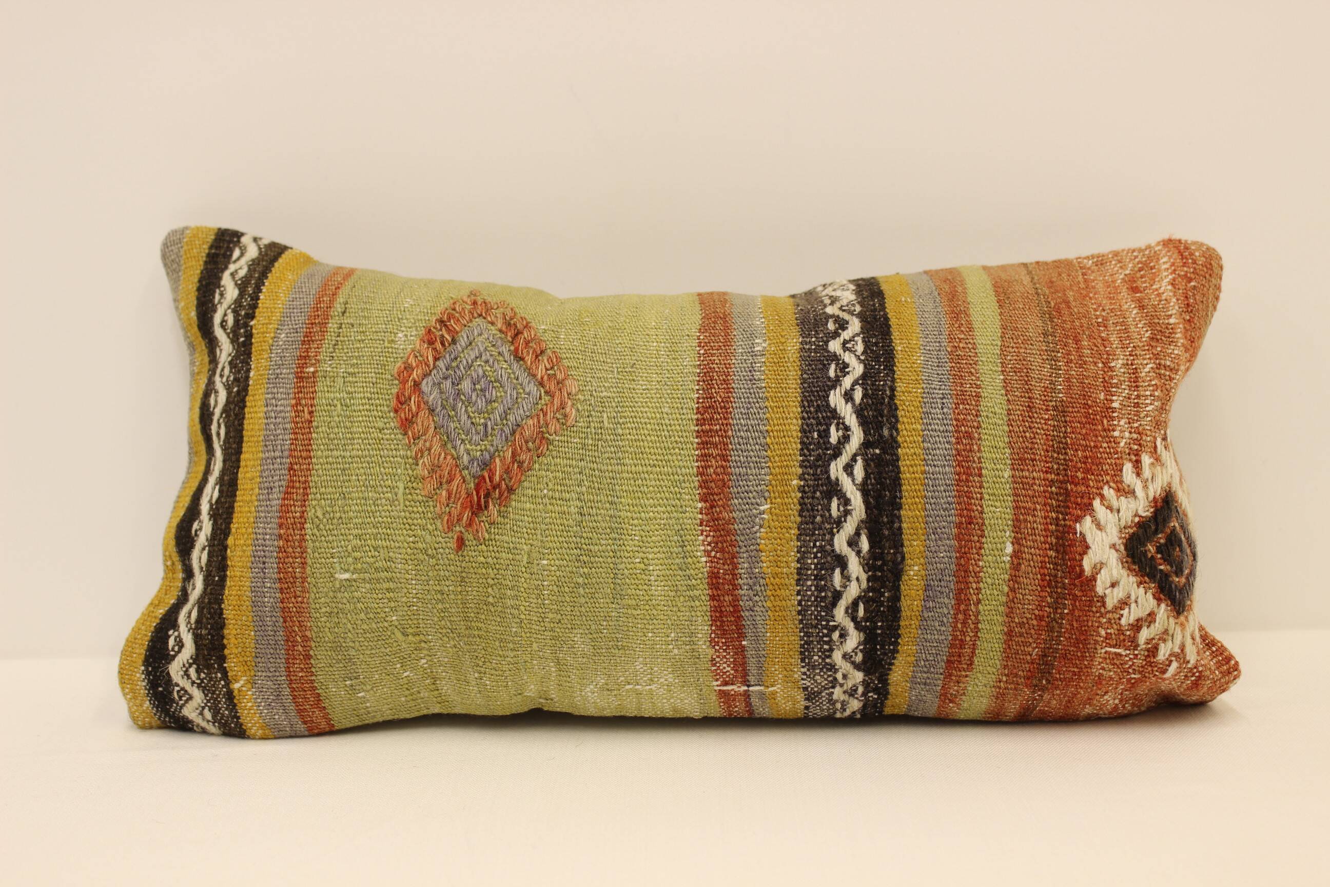 Turkish kilim cushion, 20x40 cm, yk-224
