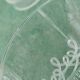 Set 15 old engraved crystal glasses