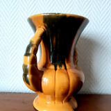Vase with double ceramic handles 1960