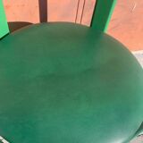 6 Bruno Rey Kush & co Green Stackable Chairs Circa 1970