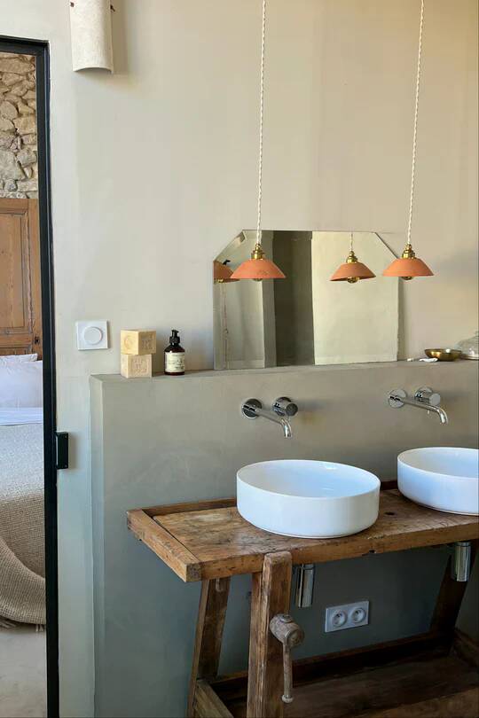 PITCHOUN - Red terracotta - Pendant light