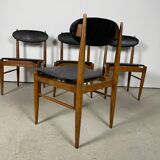 Set of 4 Scandinavian chairs