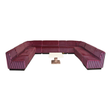 Modular Striped Sofa from Cestari, 1995, set of 13
