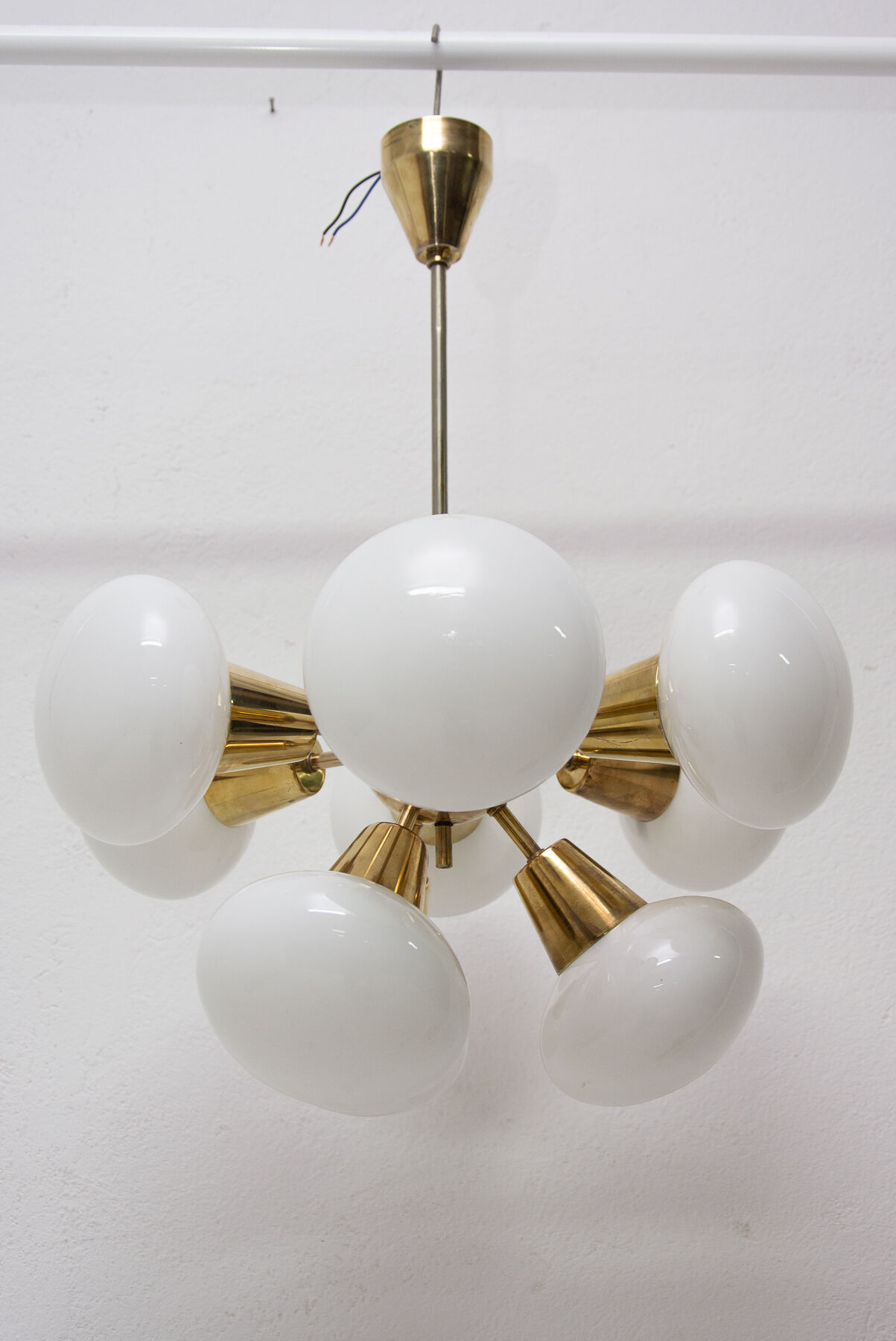 Vintage Sputnik chandelier for Kamenicky Šenov, 1970´s
