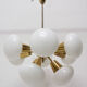 Vintage Sputnik chandelier for Kamenicky Šenov, 1970´s