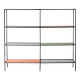 2-piece abstracta shelving unit by Poul Cadovius, Danish design, 1960’s