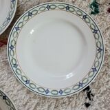 Lot #2 of 6 St Amand soup plates