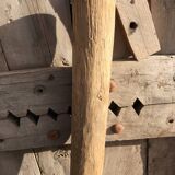 ANCIENT AFRICAN WOODEN MORTAR AND PESTLE 1