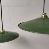 Enamelled sheet metal suspensions