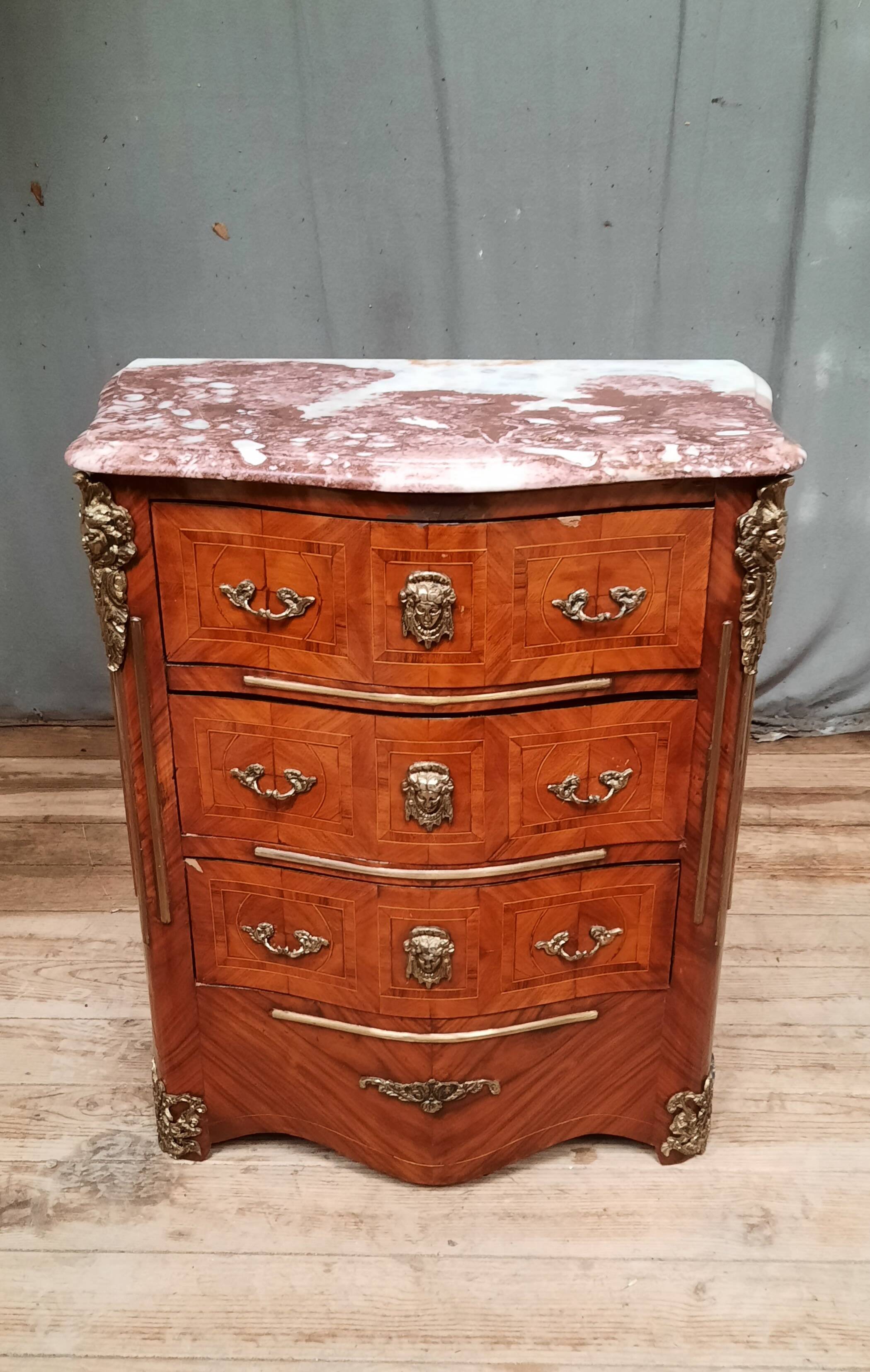 Louis XIV style chest of drawers