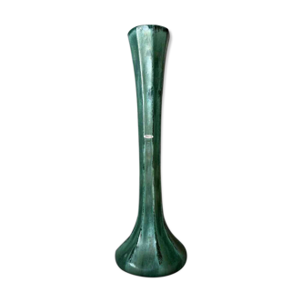 Green vase of the German brand Otto Keramik