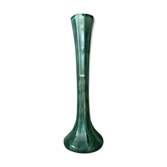 Vase vert de la marque allemande Otto Keramik