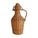 Bottle dressed in wicker