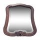 Beveled mirror frame wood 54x70cm