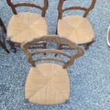 6 chairs louis xv mulch