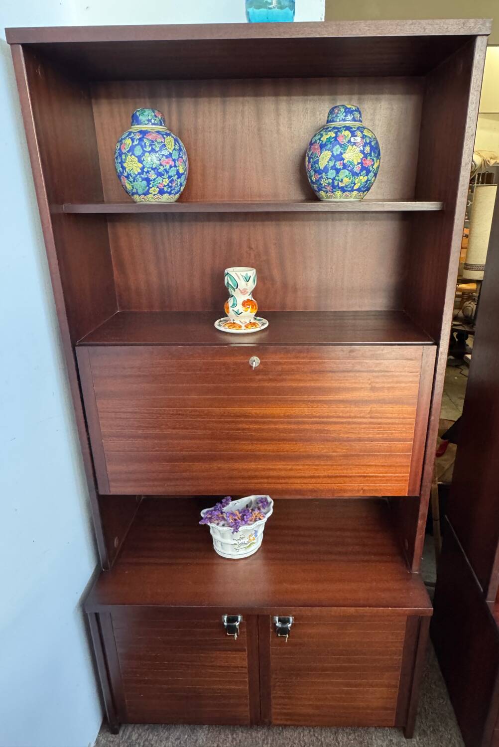 Vintage Scandinavian style bookcase