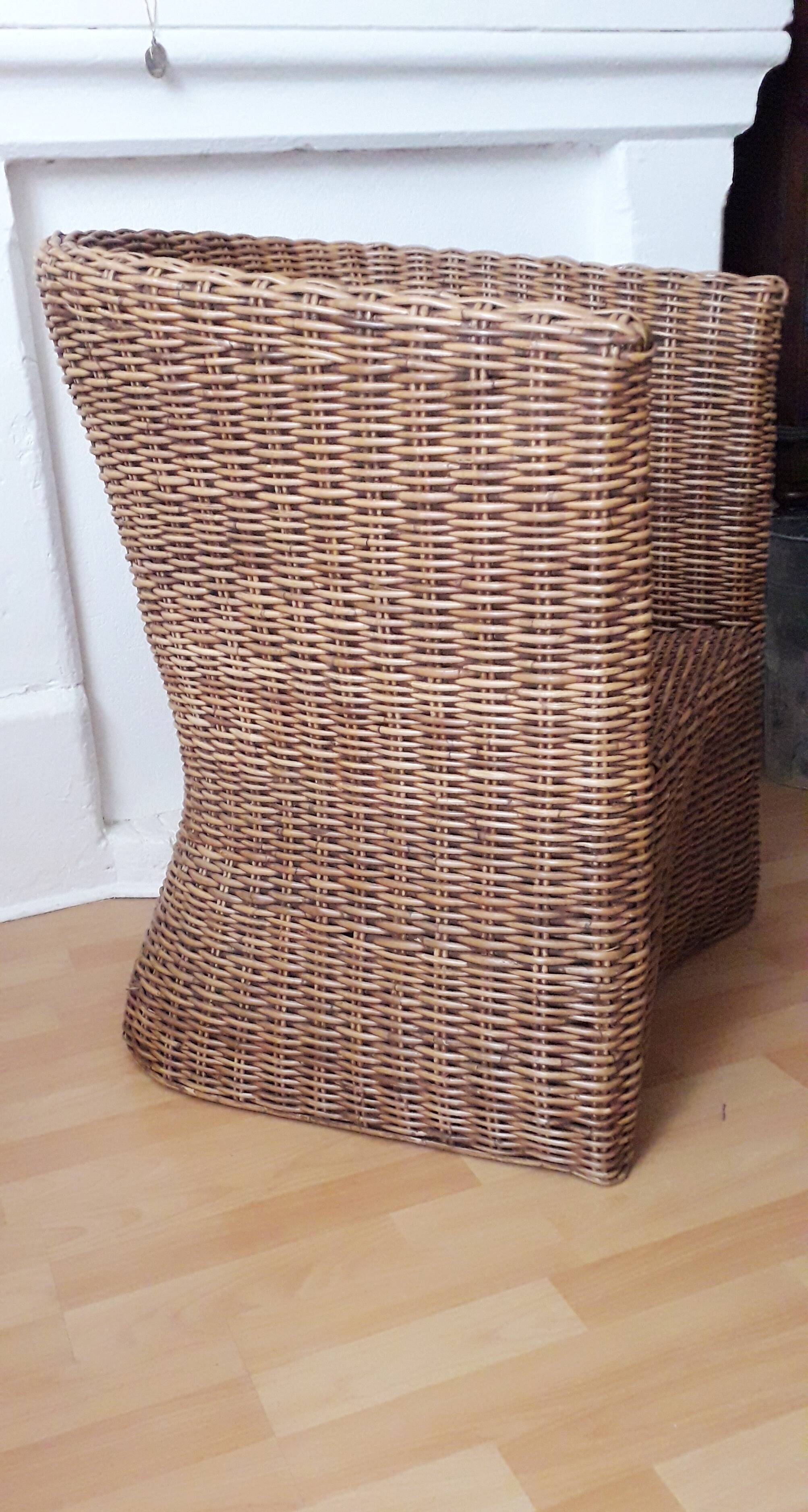 Rattan armchair