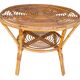 Rattan coffee table 60'S