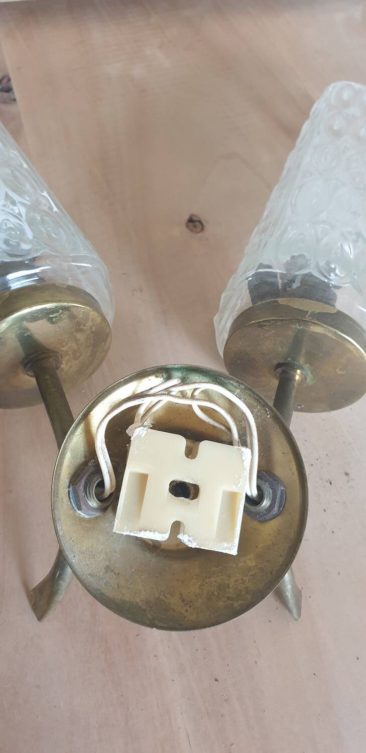 Pair of wall lights