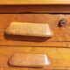 bureau en bois massif, vintage, bohème