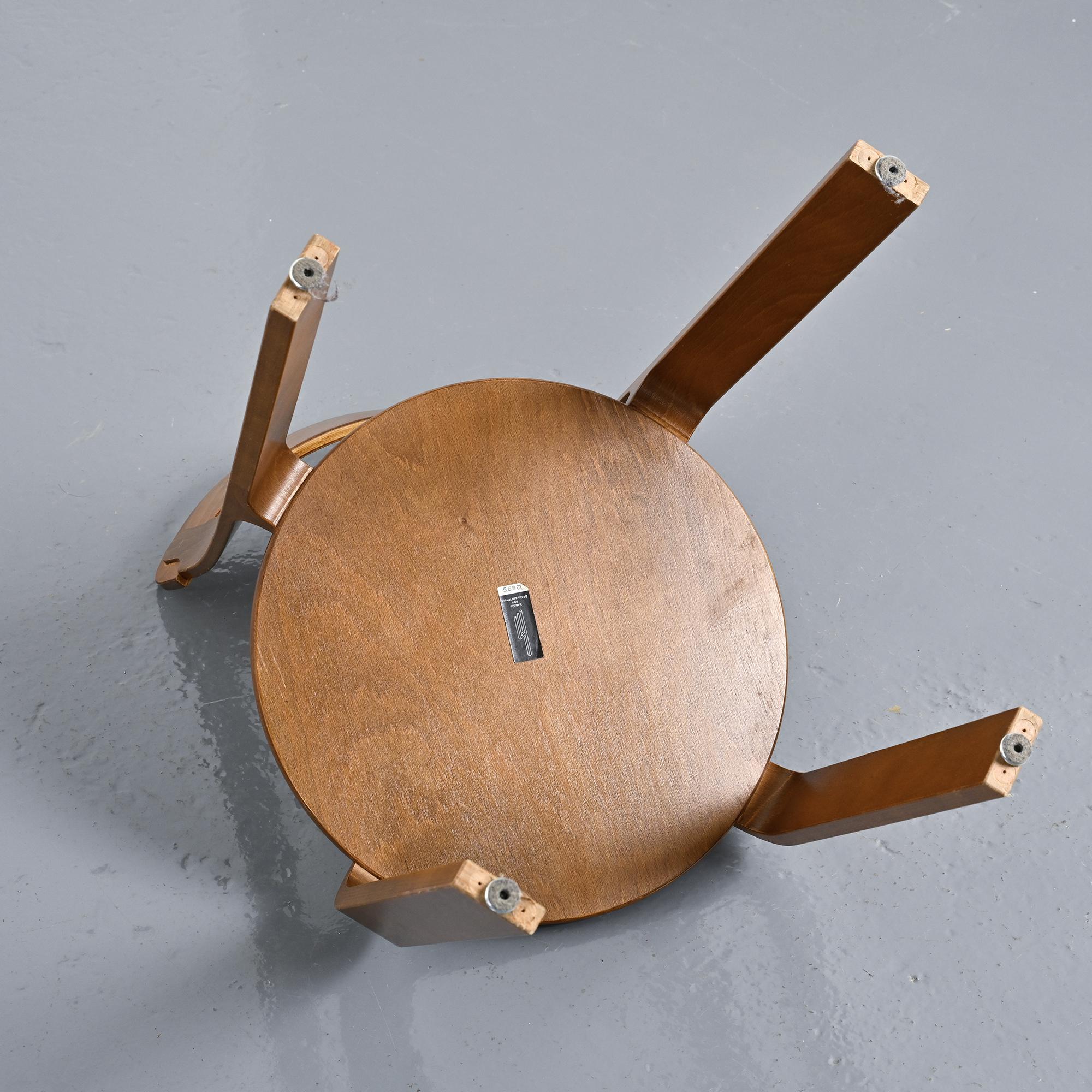 Set of 4 vintage chairs by Bruno Rey, Dietiker Switzerland