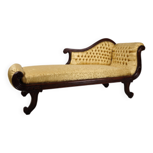 chaise longue en noyer