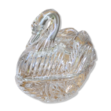 Small swan crystal box