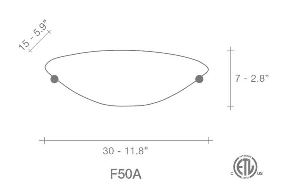 “Mezza Luna” wall lamp by Jean-François Crochet for Terzani (new)