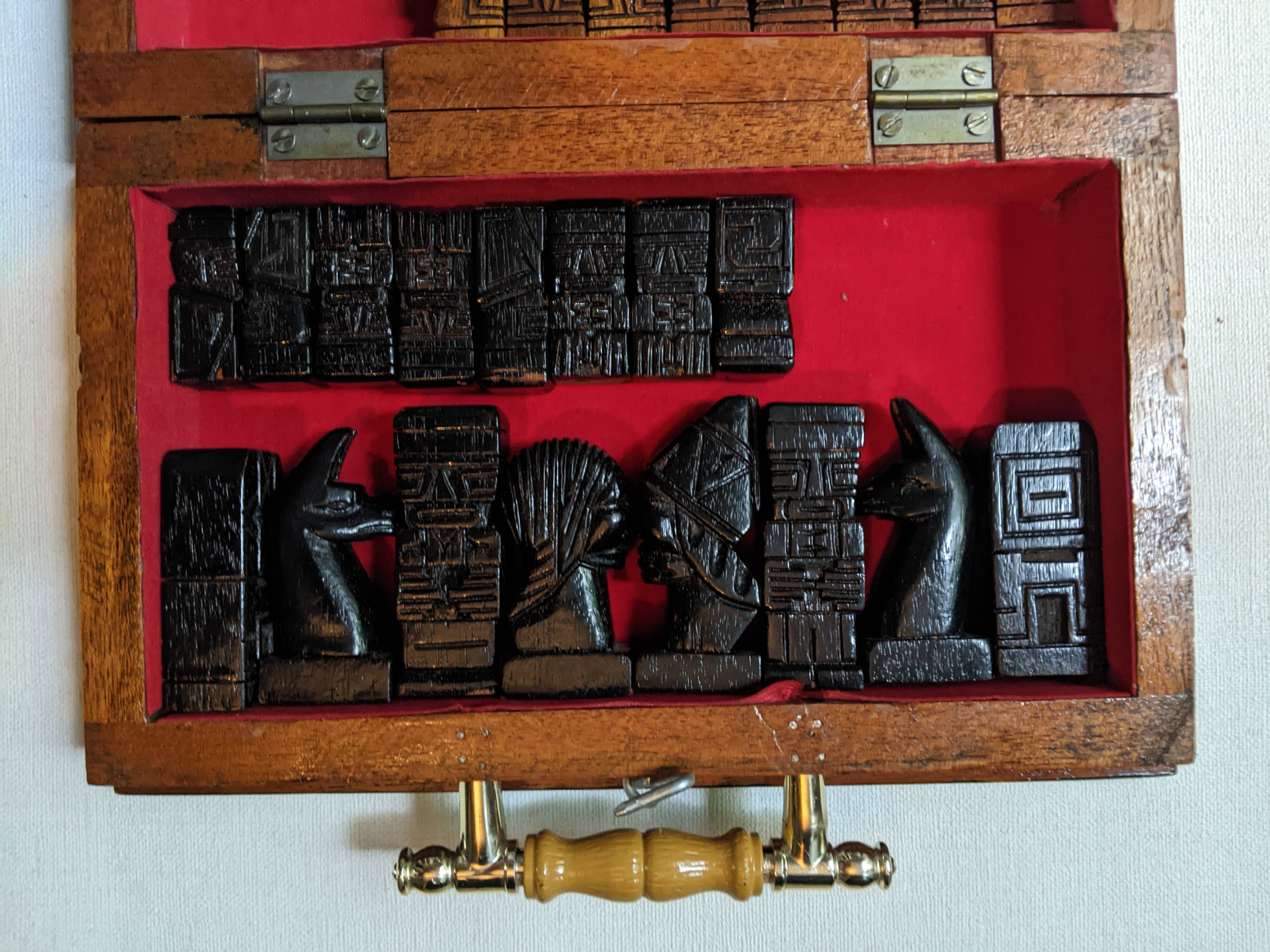 Échiquier artisanal bolivien
