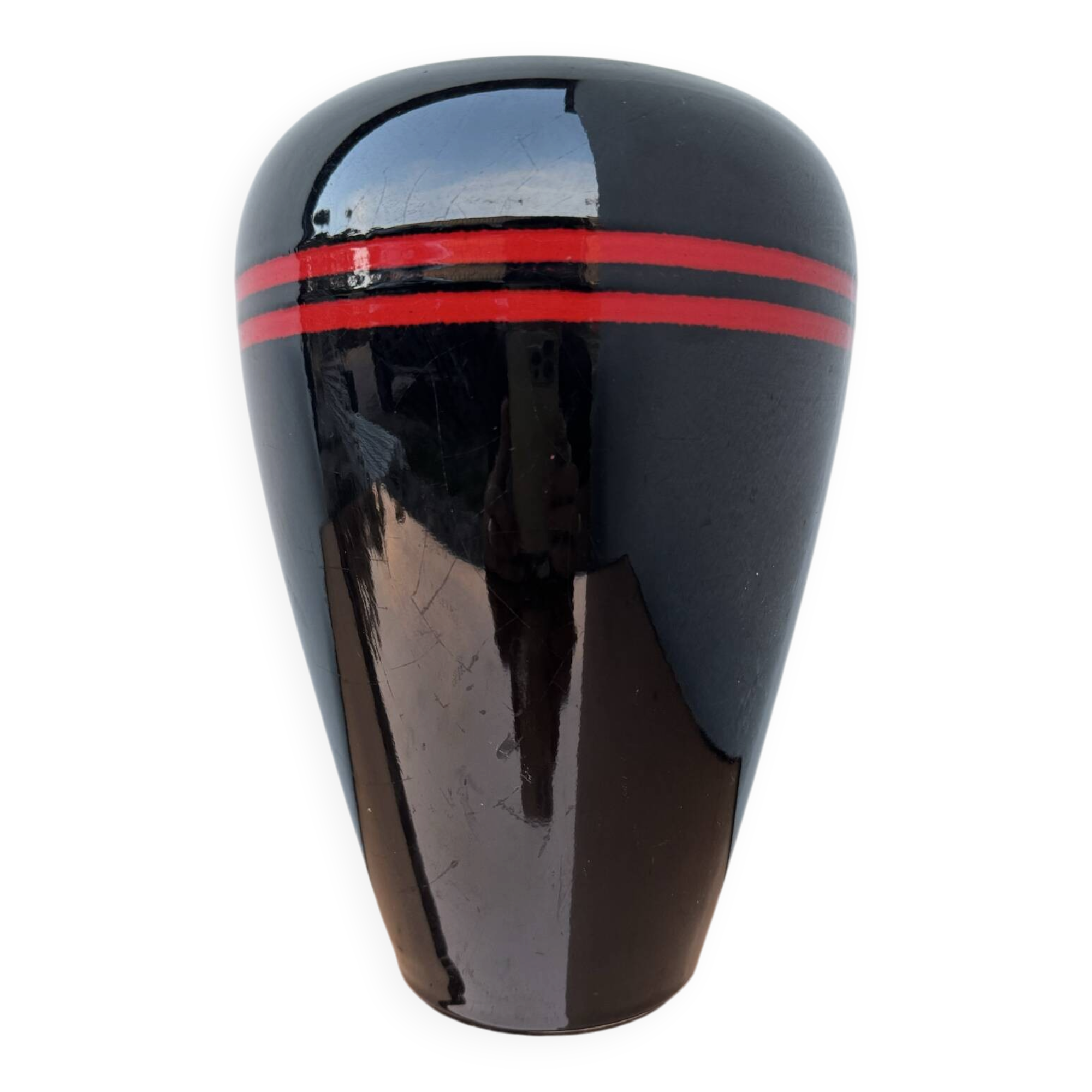 Vase céramique Italie années 70