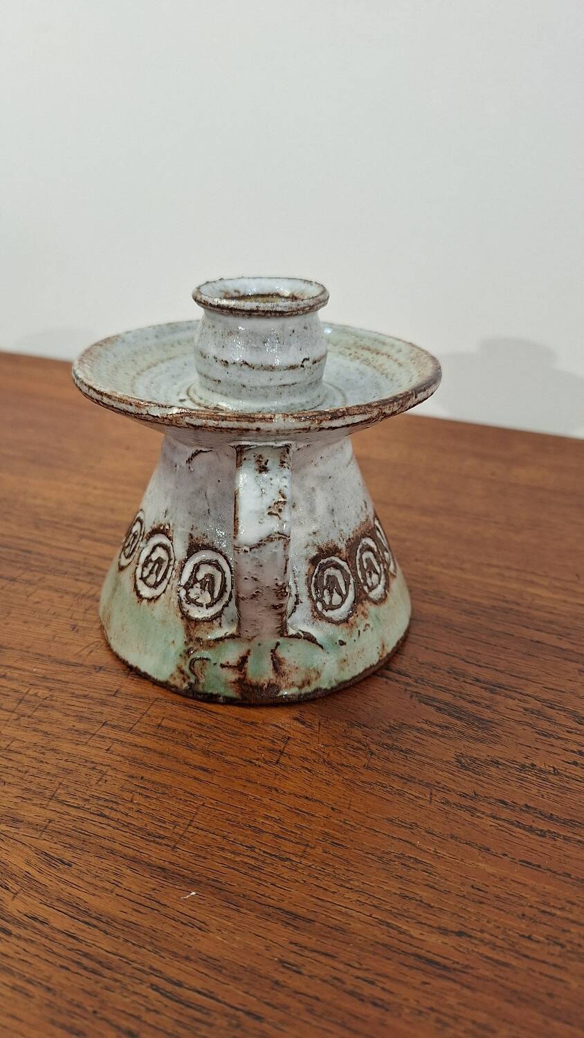 Albert Thiry ceramic candle holder