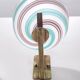 Murano Glass and Brass Wall Light by Dino Martens for Aureliano Toso, Italy