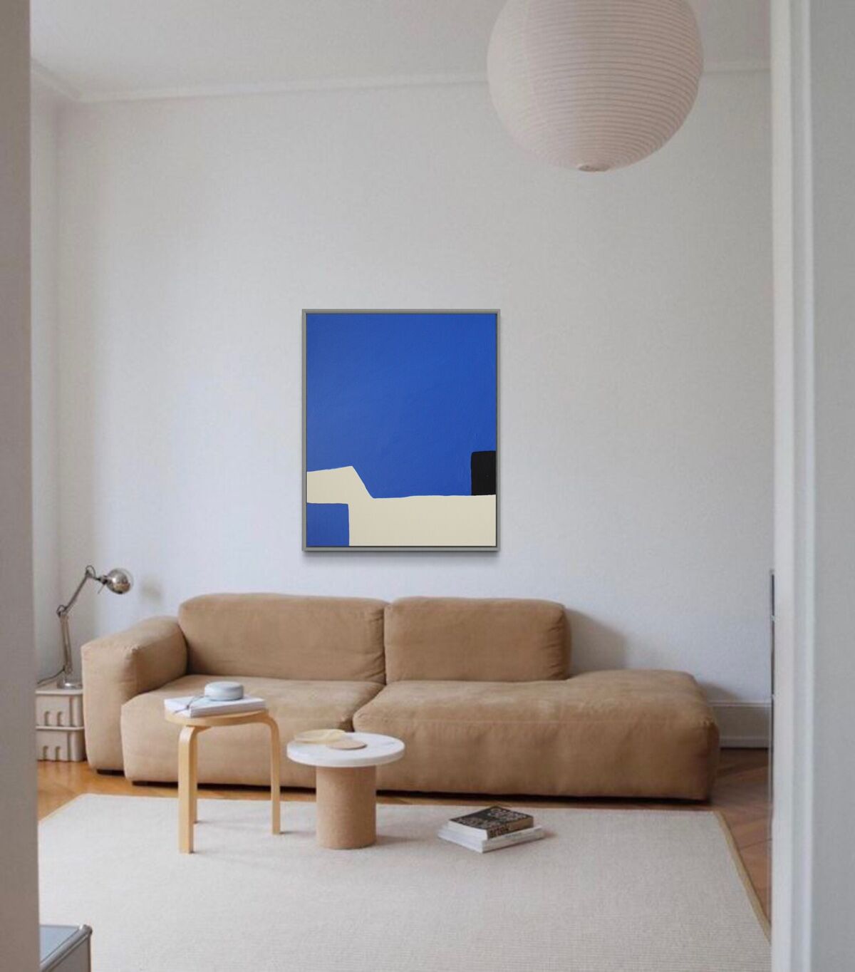 Klein Blue 81x65 cm original painting