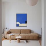Klein Blue 81x65 cm original painting