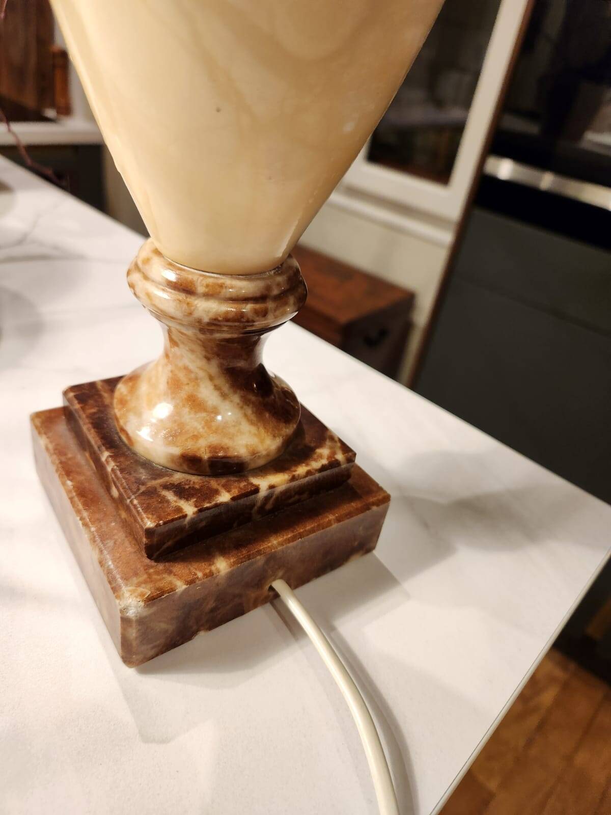 marble lamp
