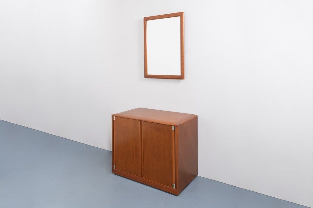 Gigi Radice chest of drawers with mirror, 1980s Italy