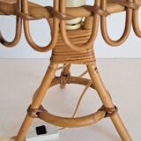 Bamboo bedside lamp