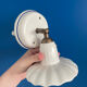 Wall lamp in blue and white porcelain made in italiy