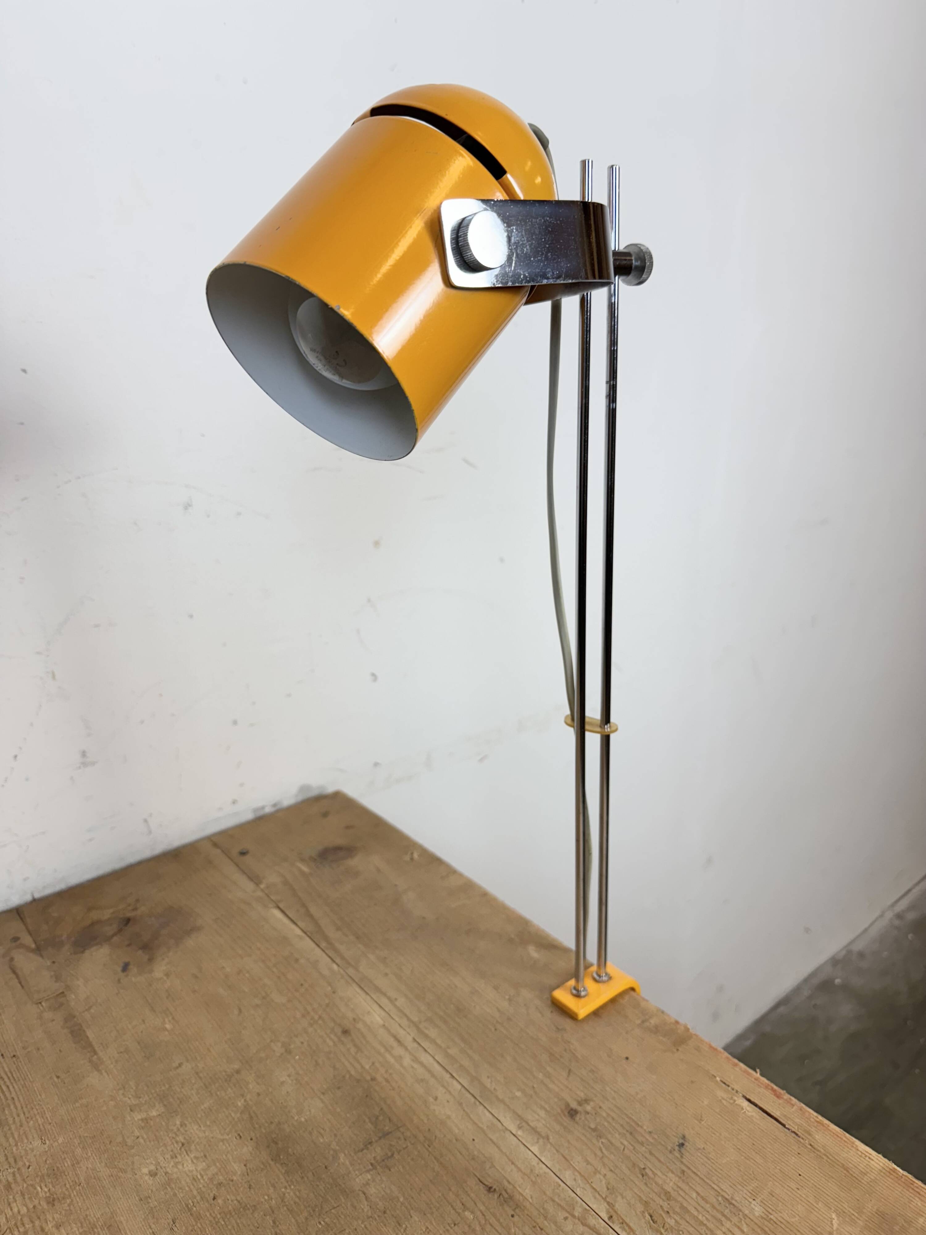 Orange Combi Lux Table Lamp by Stanislav Indra for Lidokov, 1970s