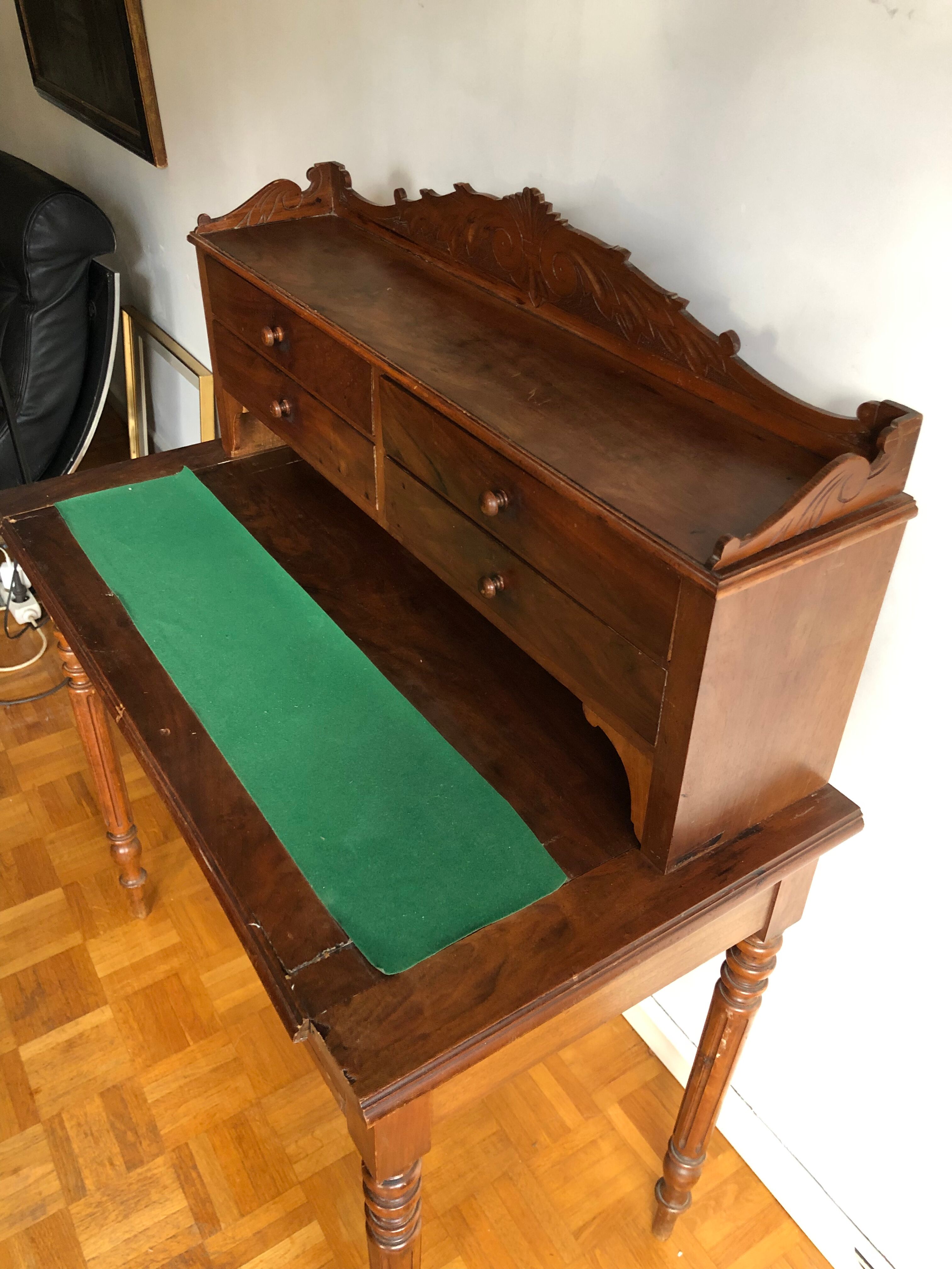 Old stepped desk happiness of the day