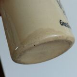 Stoneware jug, cider bottle.
