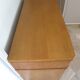 Old - Beautiful solid oak sideboard - 2 doors - 2 drawers in golden oak color