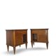 Pair of Italian bedside tables from the mid-20th century.