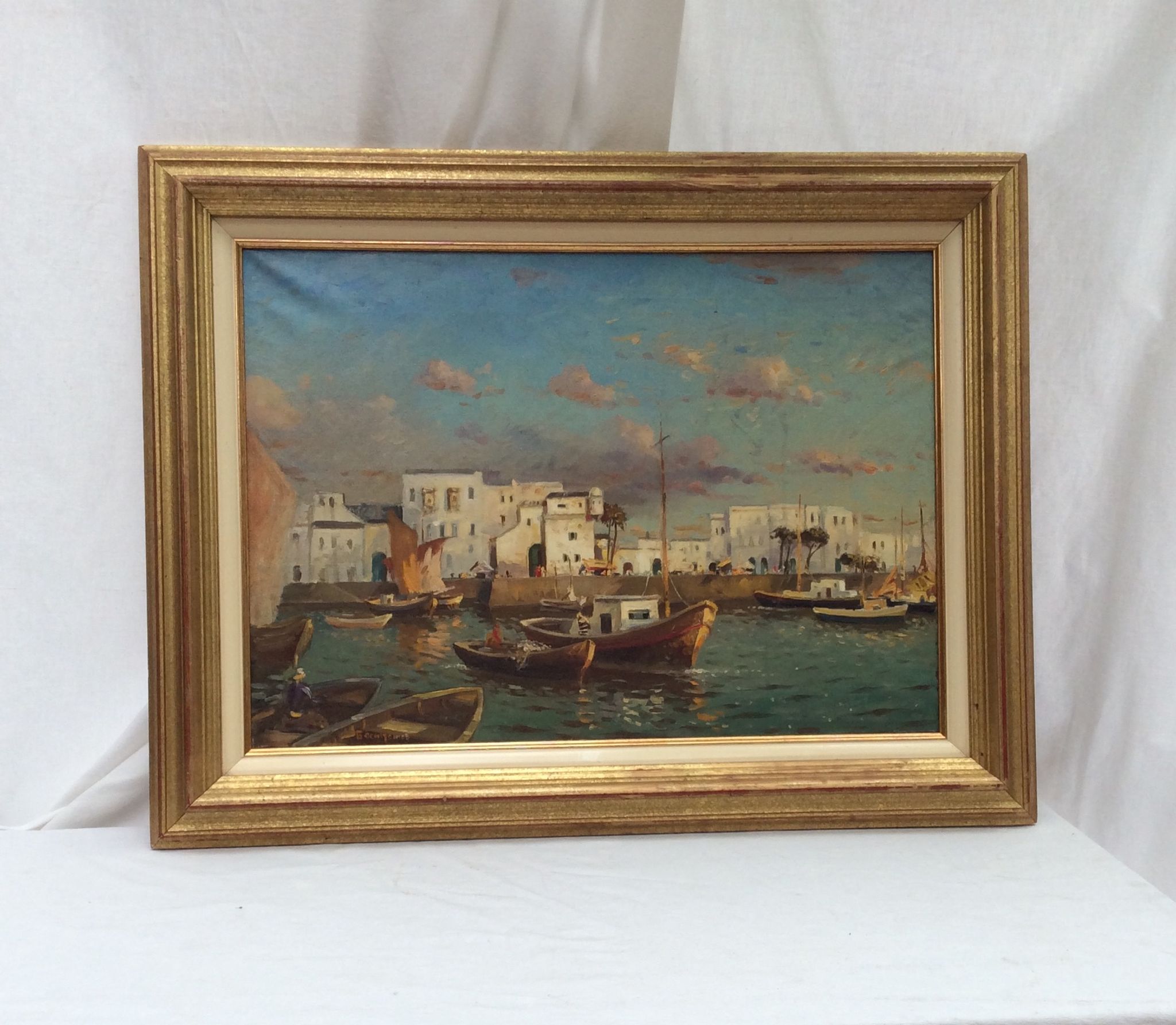 Painting by Yakov Besperstov Russian painter /1928-1996/ Oil on canvas signed 70x50cm