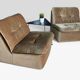 2 fauteuils vintage Cor "Ambo" verts de Jo Otterpohl