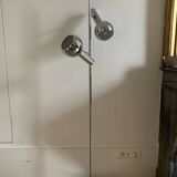 Lampadaire réglable en chrome des années 1970