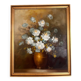 Floral painting signed Jenkins