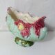 Old barbotine small earthenware planter