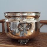 Old gold copper pot cover